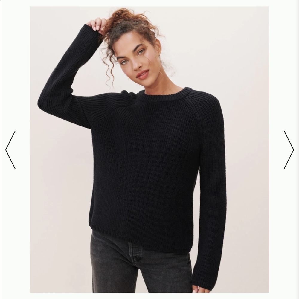 Cotton fisherman sweater